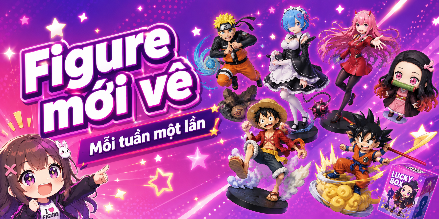 Figure mới về mỗi tuần